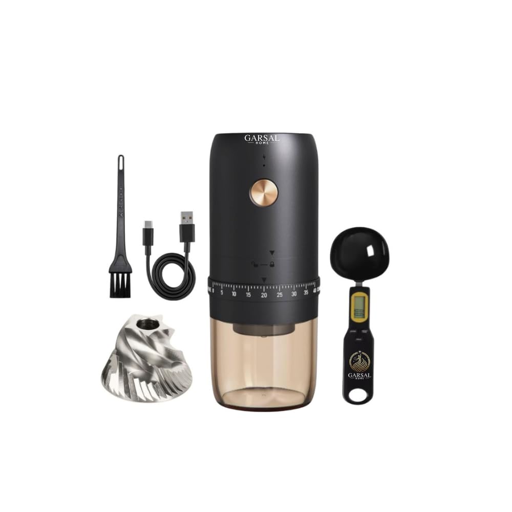 Electric Burr Coffee Grinder with 40 Grind Settings F242