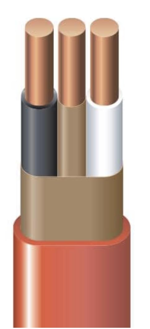 10/2 Type NM-B Copper 2 Conductors with Ground Orange L595268