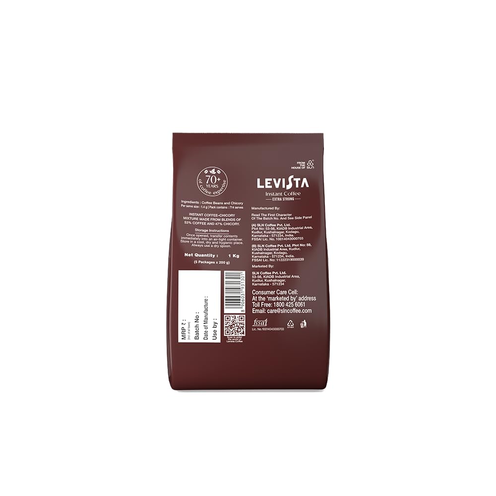 Extra Strong Instant Coffee 1 Kg R212709