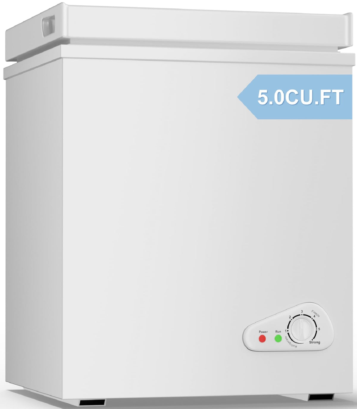 5.0 Cubic Feet White Chest Freezer L881691