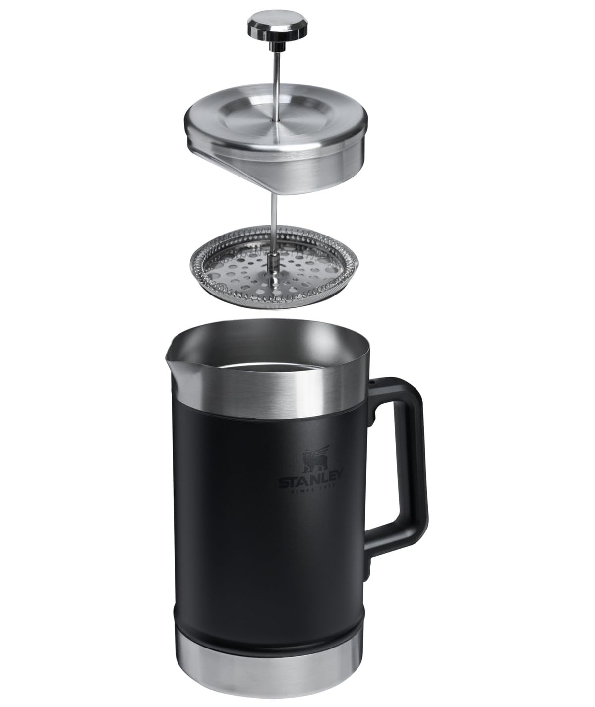 Black French Press B5649