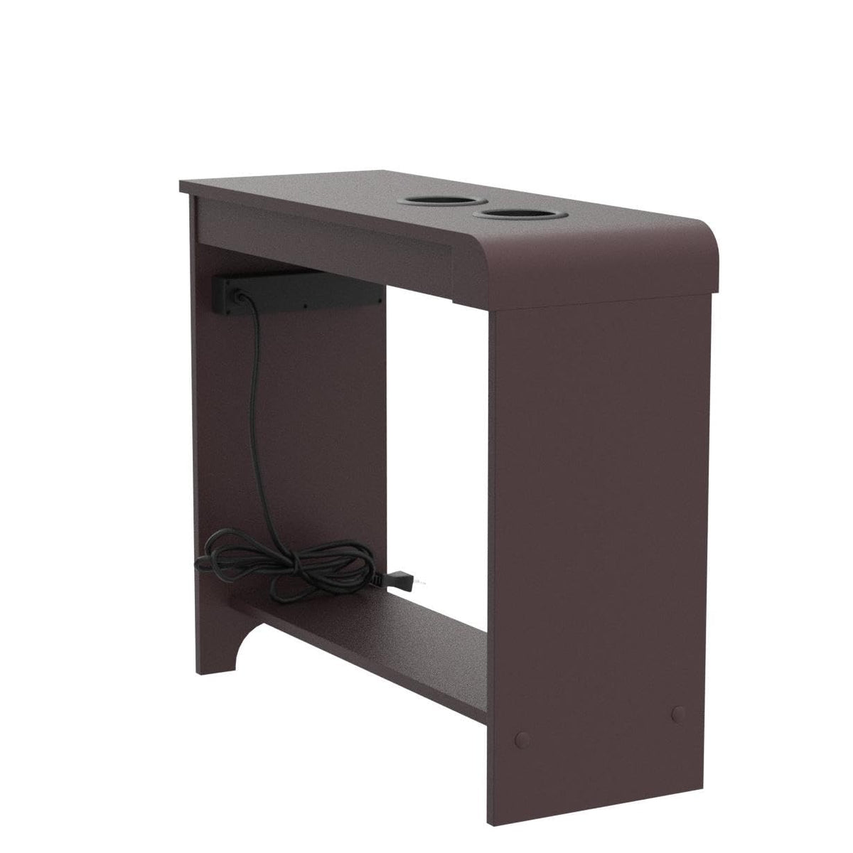 Cherry Nightstand with Charging Station X799