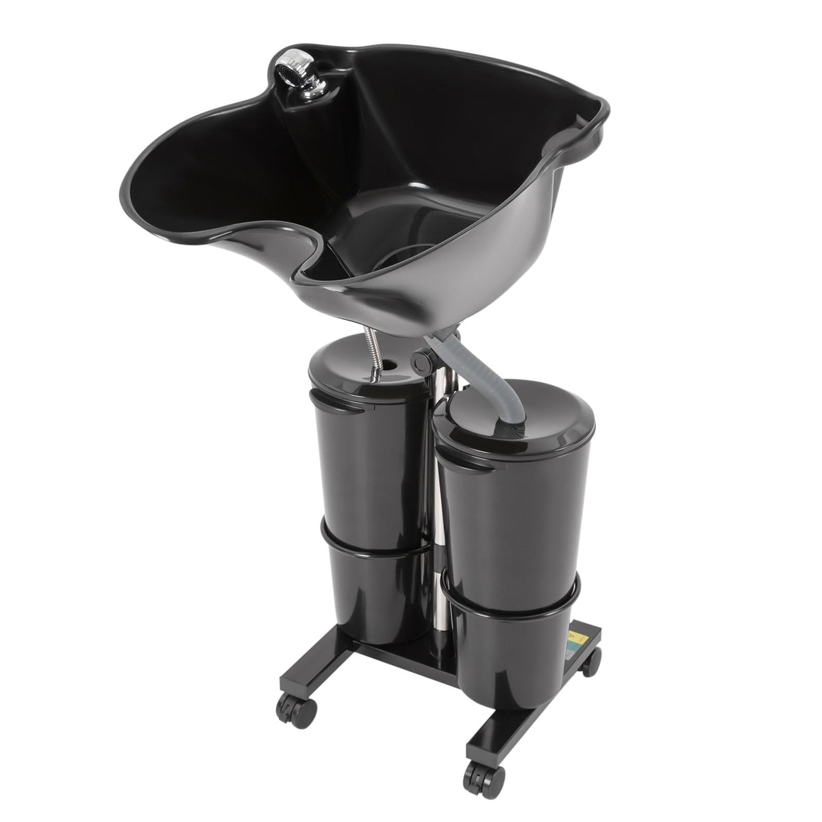 Portable Shampoo Bowl with Electric Pump, 2 Bucket Height Adjustable S8669