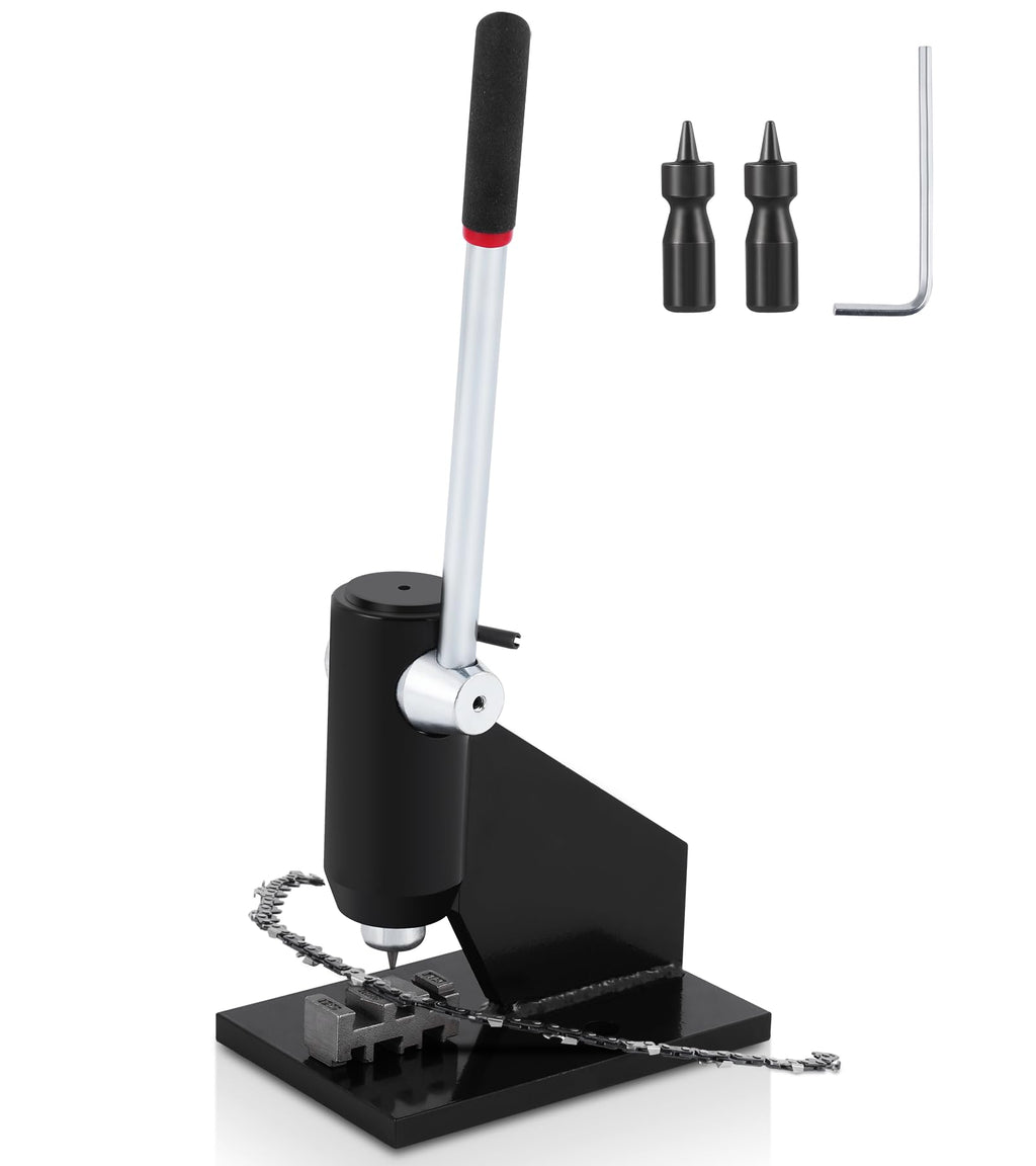 Chainsaw Chain Breaker Repair Tool with Two Punches and One Base A380001