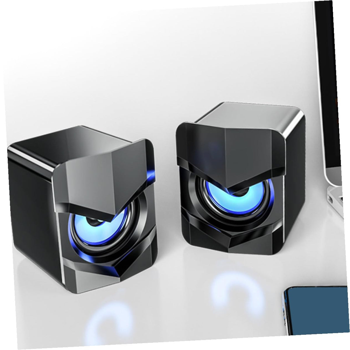 2 Pack Mini USB Powered Computer Speakers V387