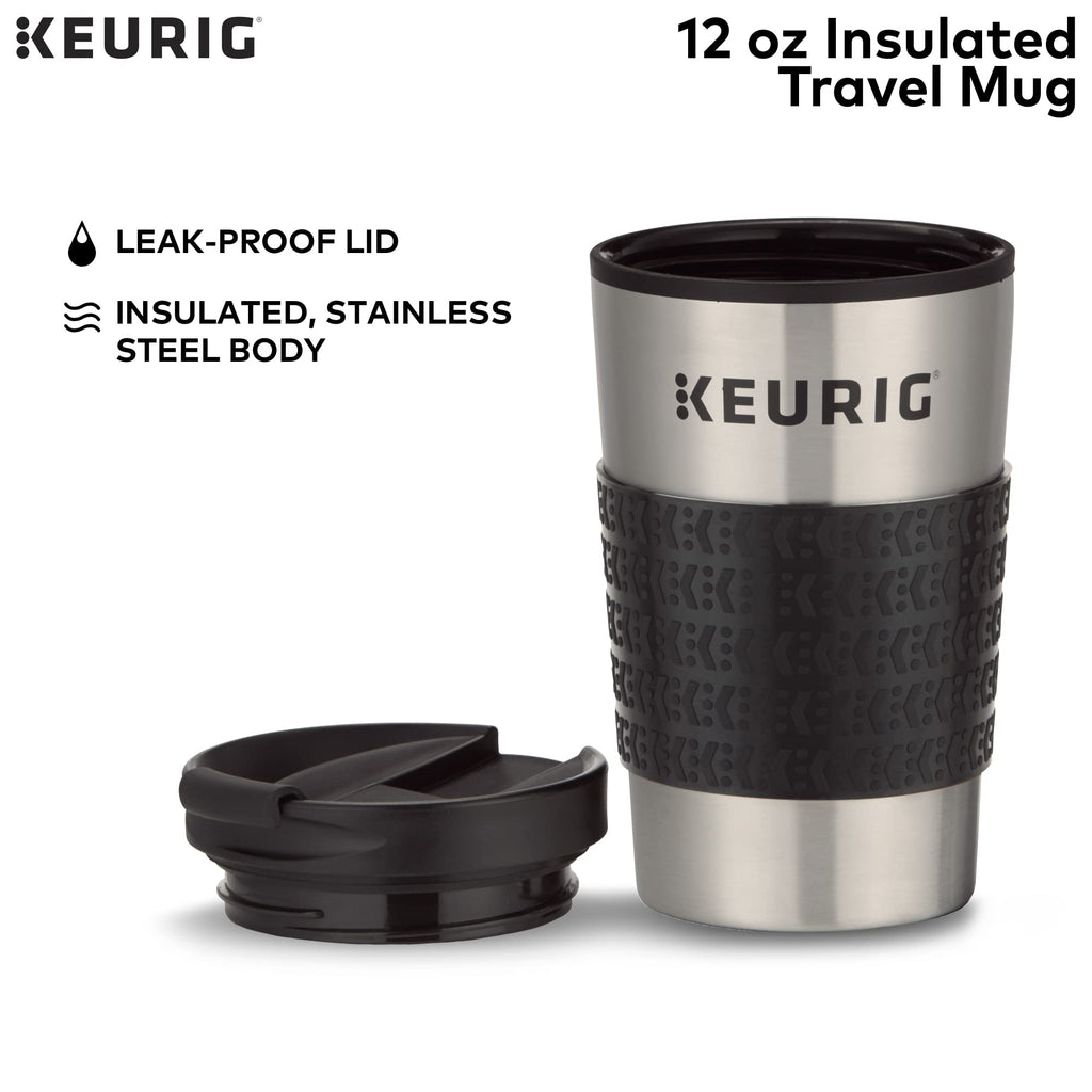 Single Serve K-Cup Pod Coffee Maker with Travel Mug R282