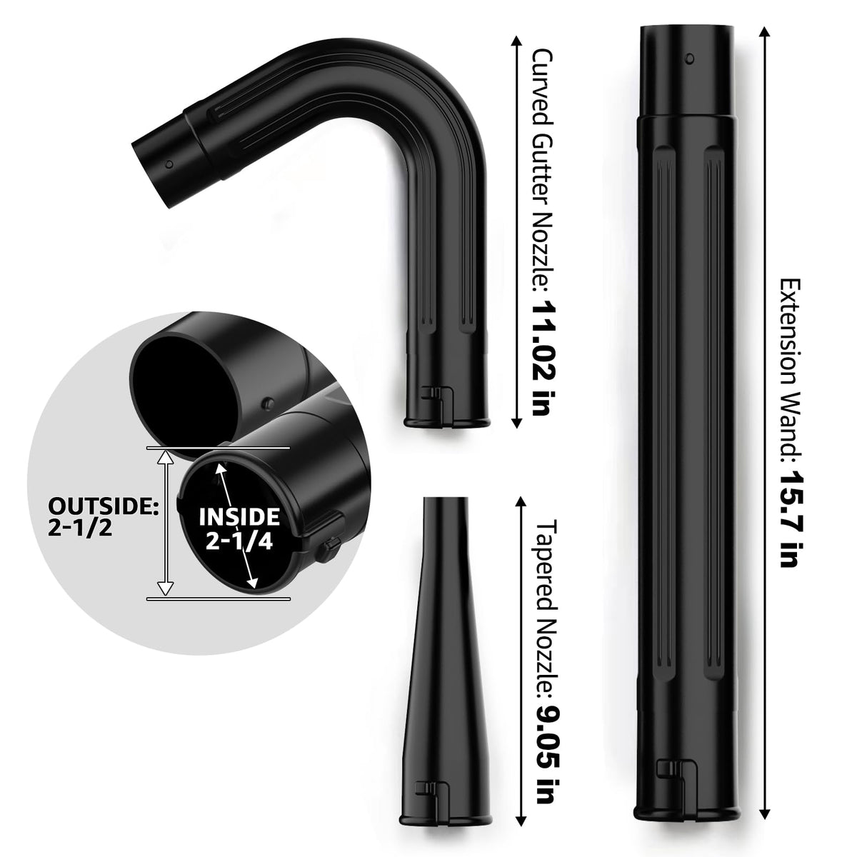 2-1/2 in. Gutter Cleaning Attachment Kit R688910