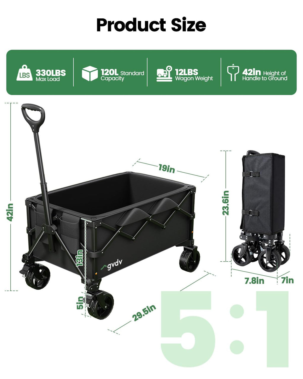 Foldable Wagon K224125