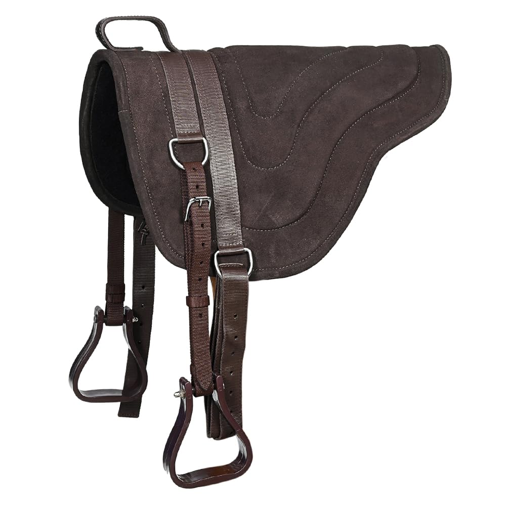 Brown Western Bareback Saddle Pad I307
