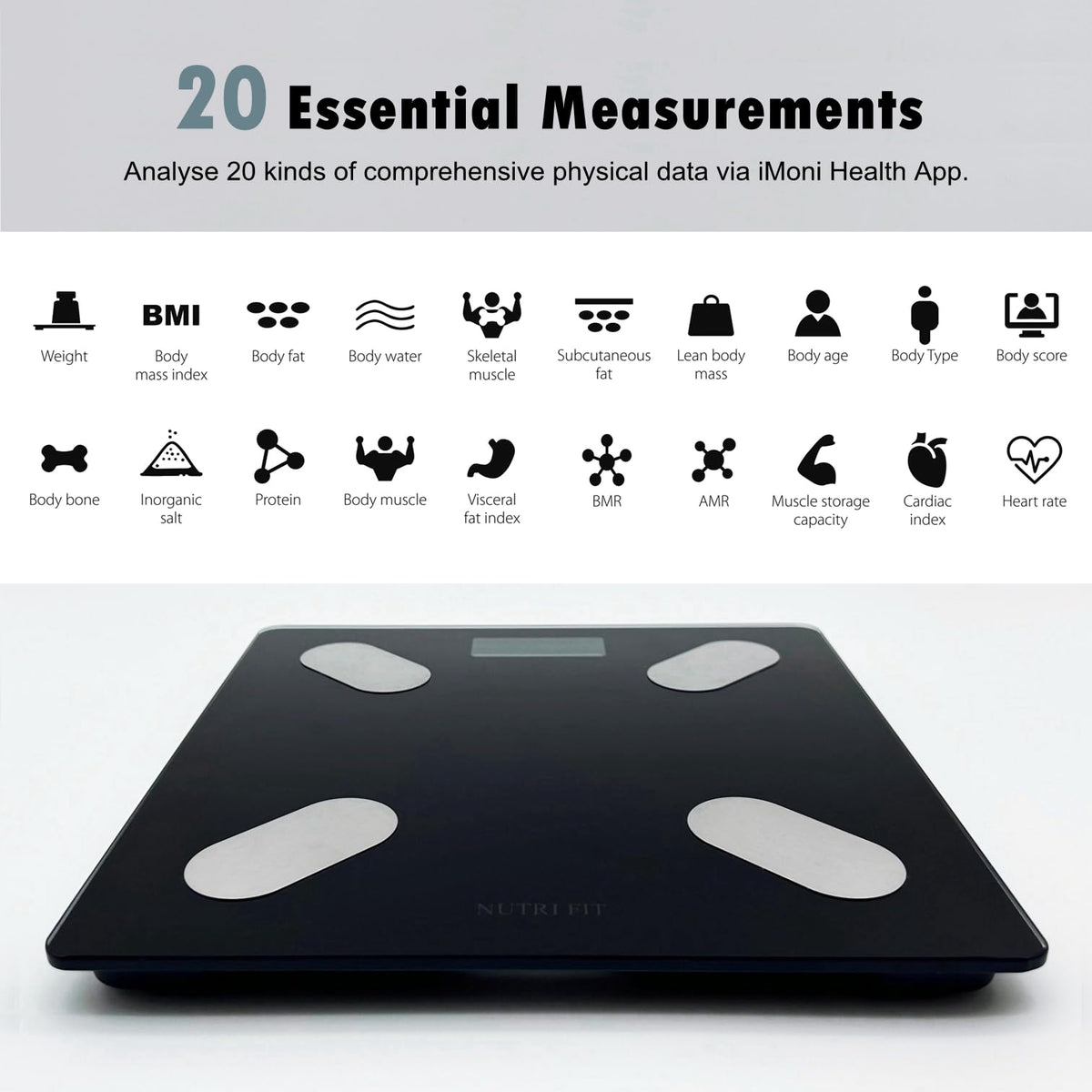 Smart Body Weight Scale Q73325
