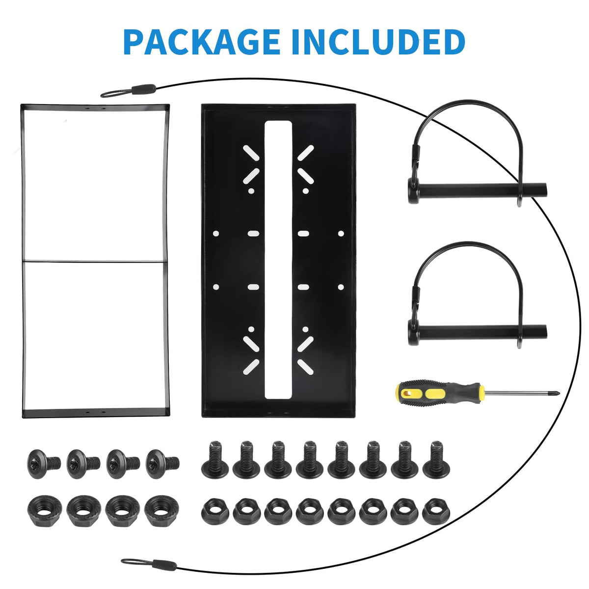 Stainless Steel Gas Can Holder for Two 5 Gallon Fuel Containers I6920