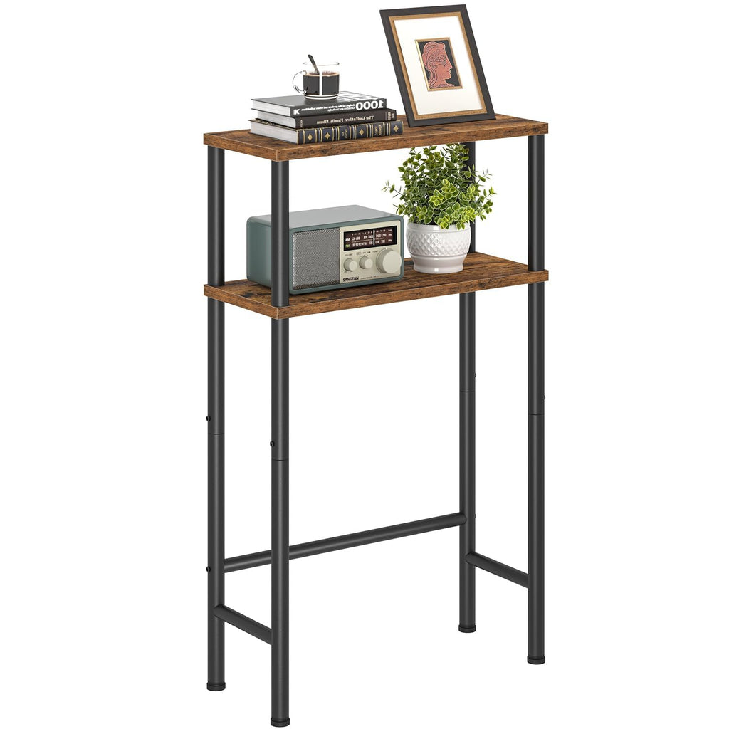 Narrow 15.7" 2-Tier Console Table Z56708