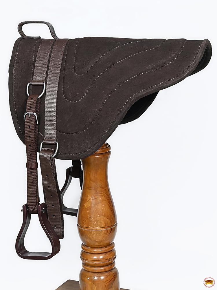 Brown Western Bareback Saddle Pad I307