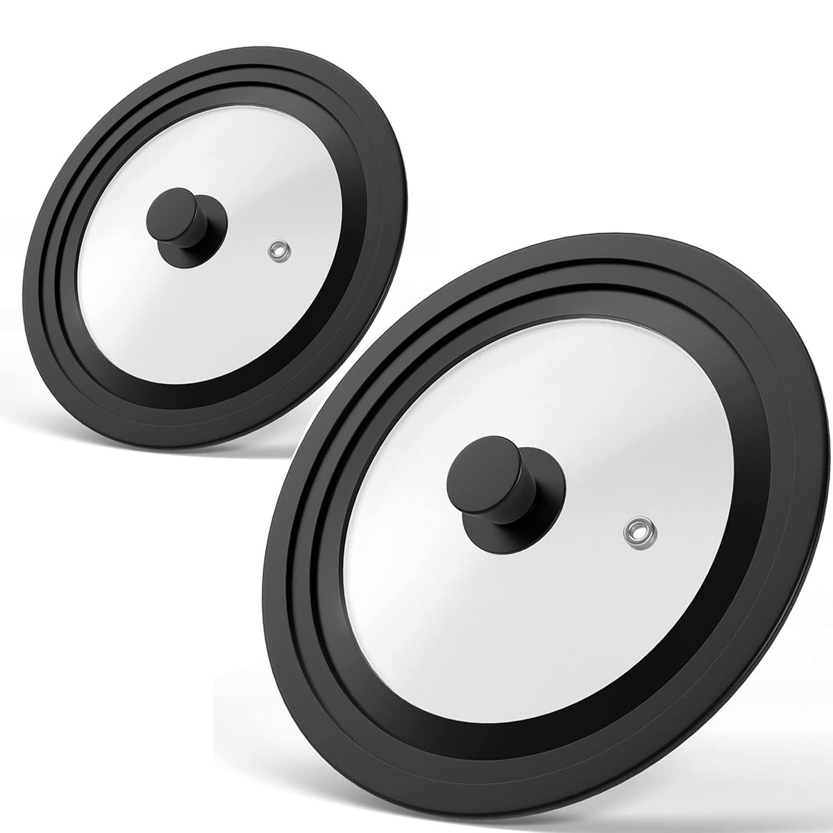 Universal Tempered Glass Lids for Pots, Pans & Skillets, 2 Pack G515305