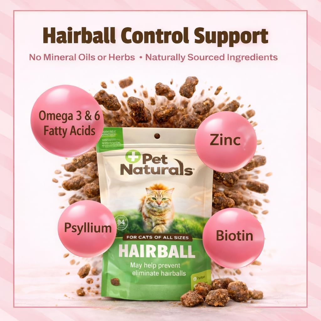 Chicken 160 Count Hairball Soft Chews for Cats I70831