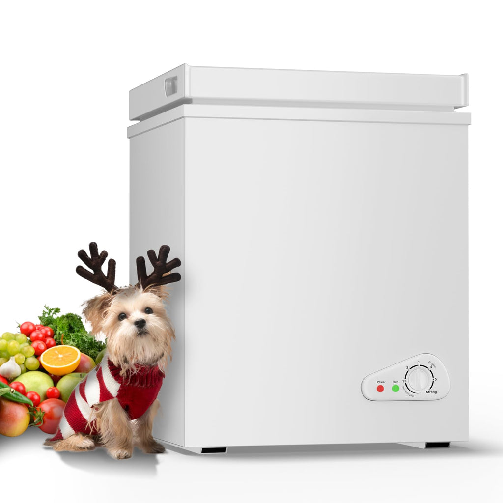 5.0 Cubic Feet White Chest Freezer L881691
