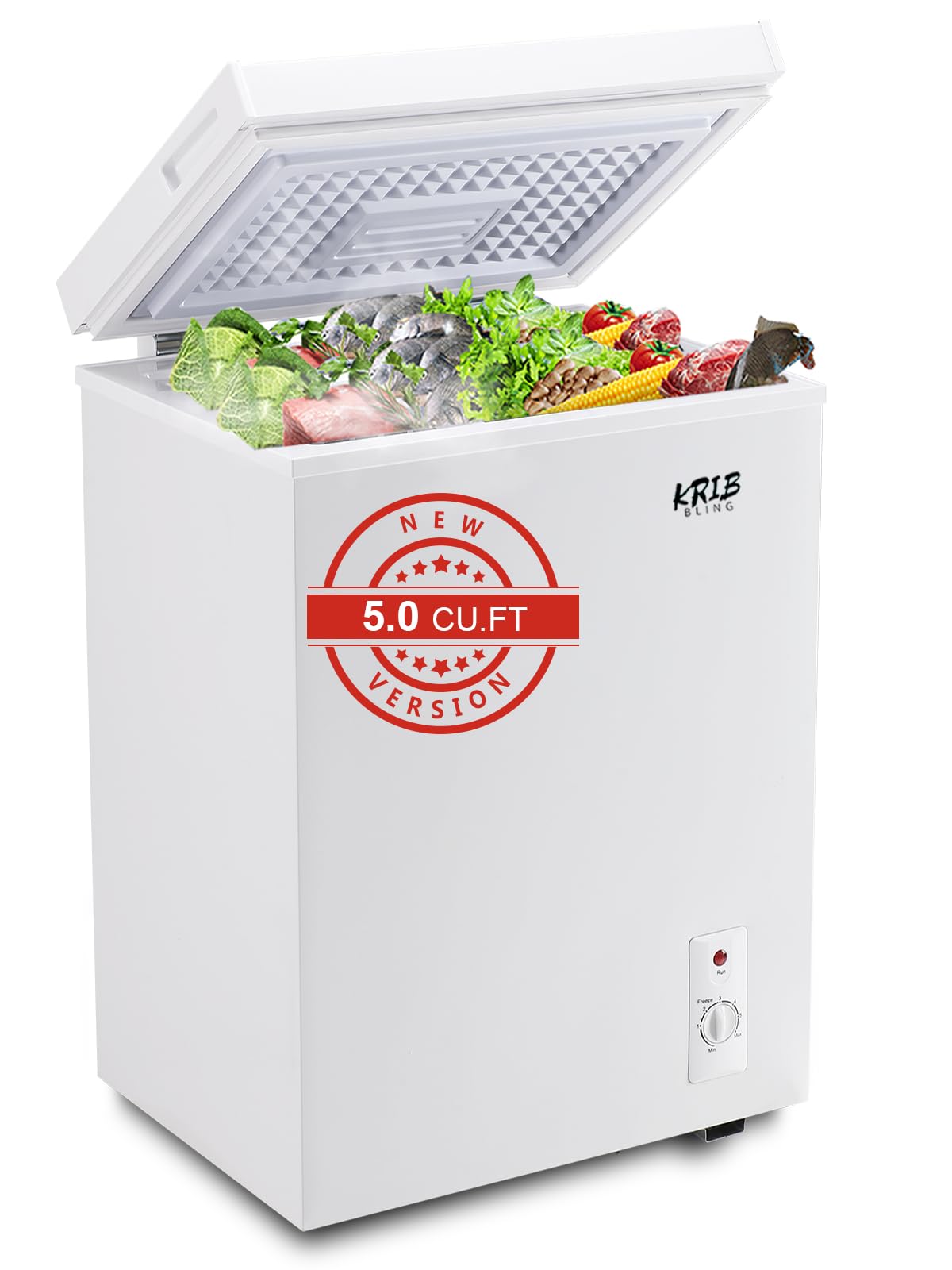 White 5.0 cu.ft Chest Freezer R2113
