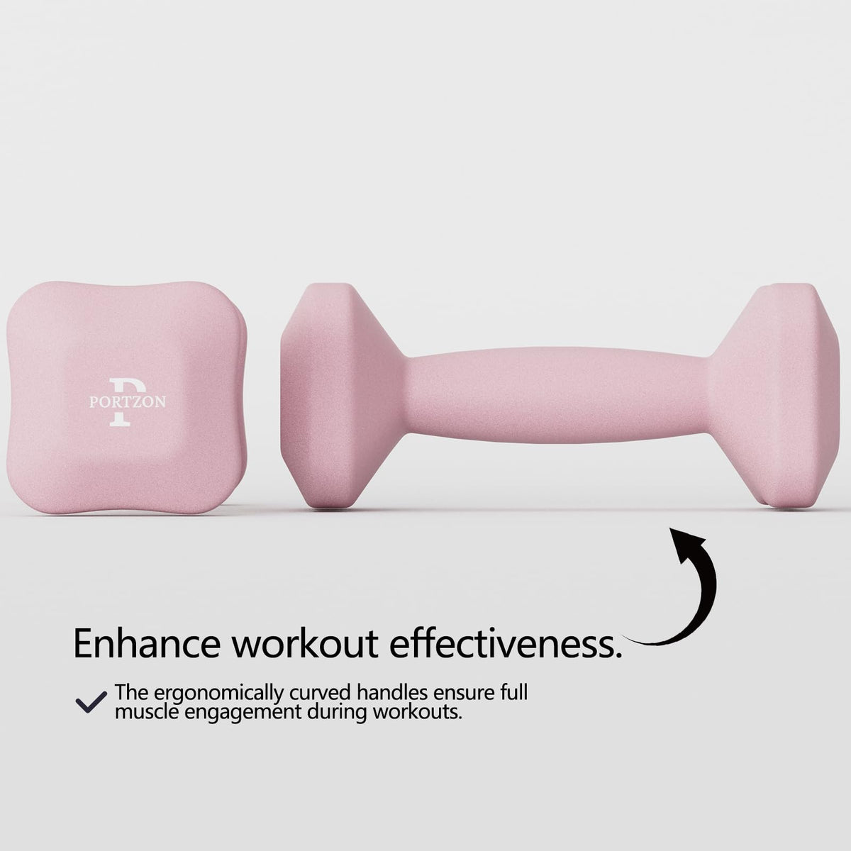 Neoprene-Coated Dumbbells Set of Two F6356