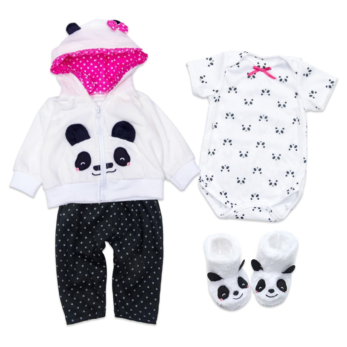 Reborn Baby Doll Clothes 4 Pcs I73369