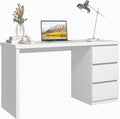 White Desk with Drawers E410203