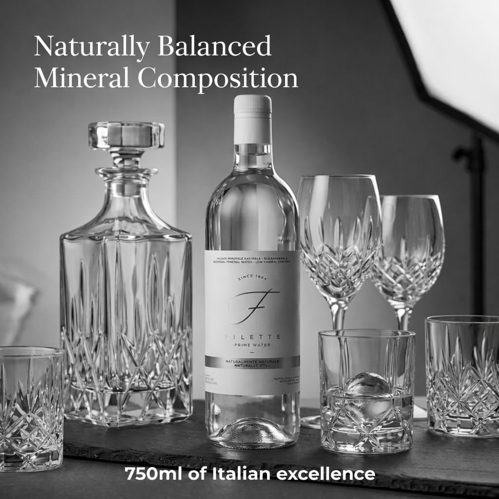 Natural Mineral Water 25 fl oz Glass Bottles Pack of 6 M218
