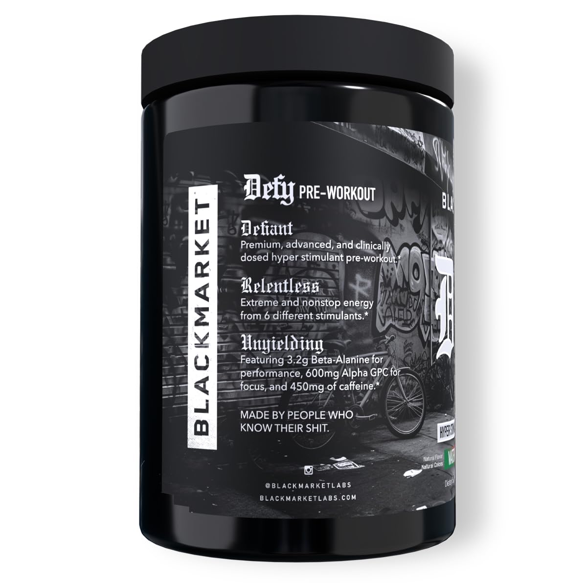 High-Stimulant Pre-Workout Powder Watermelon Lemonade 40 Servings K7954