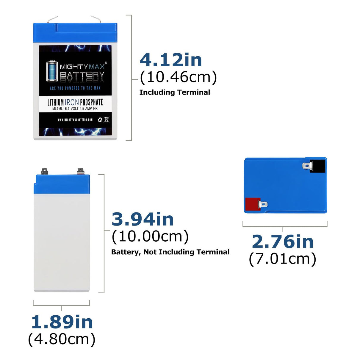 6V 4.5AH Lithium Replacement Battery D53619