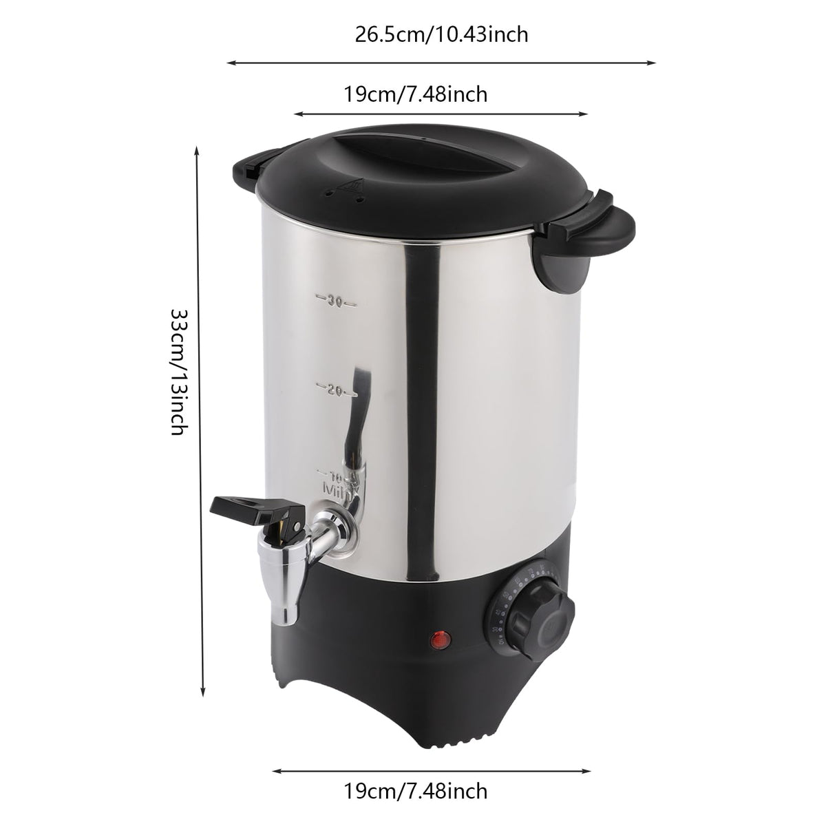 1.4 Gal Stainless Steel Coffee Urn F251274