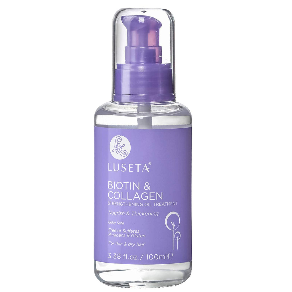 Curly Hair Shampoo and Conditioner Set with Biotin Hair Oil G9671