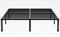 18 Inch Queen Size Metal Platform Bed Frame with Underbed Storage M3191