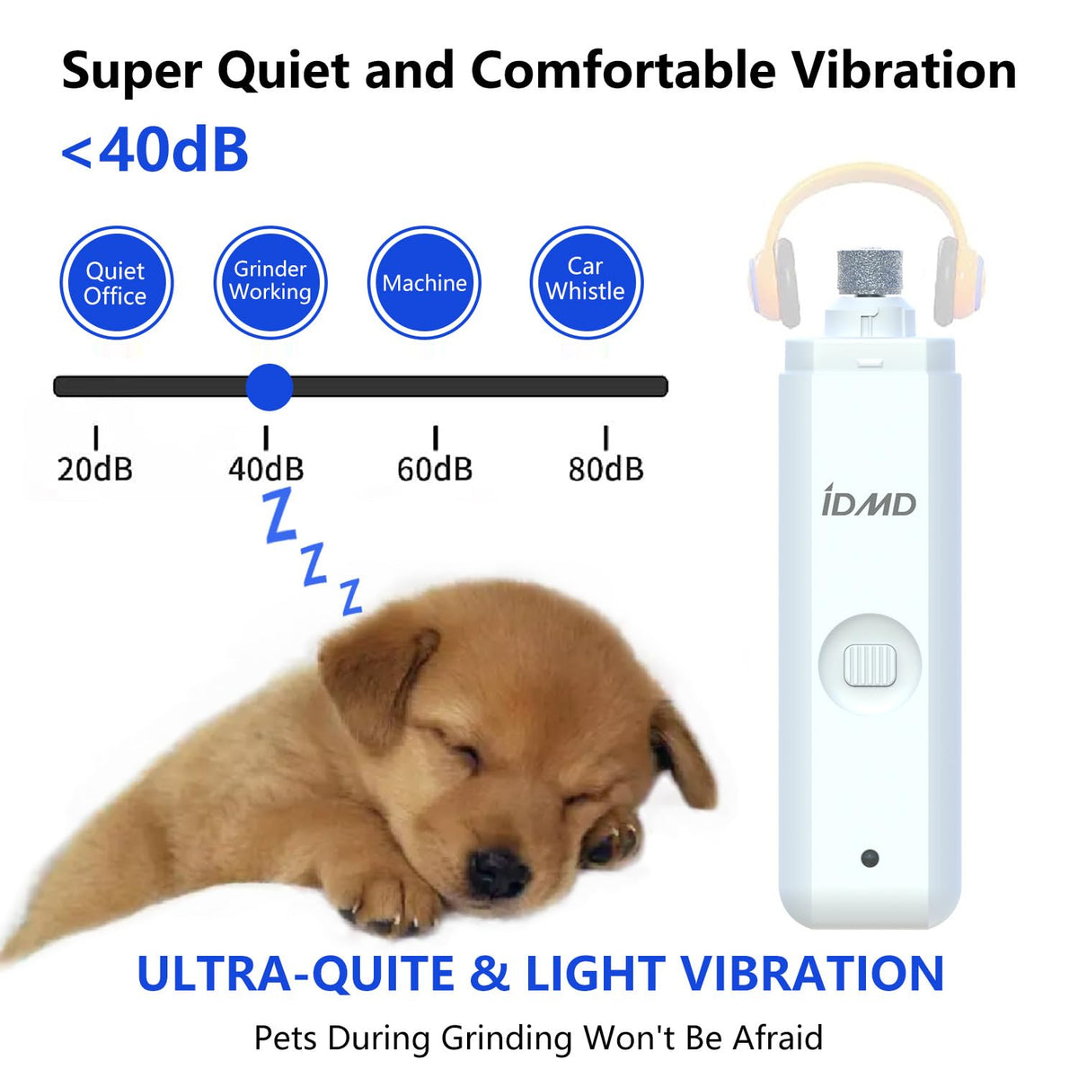 Dog Nail Trimmers with Light I524