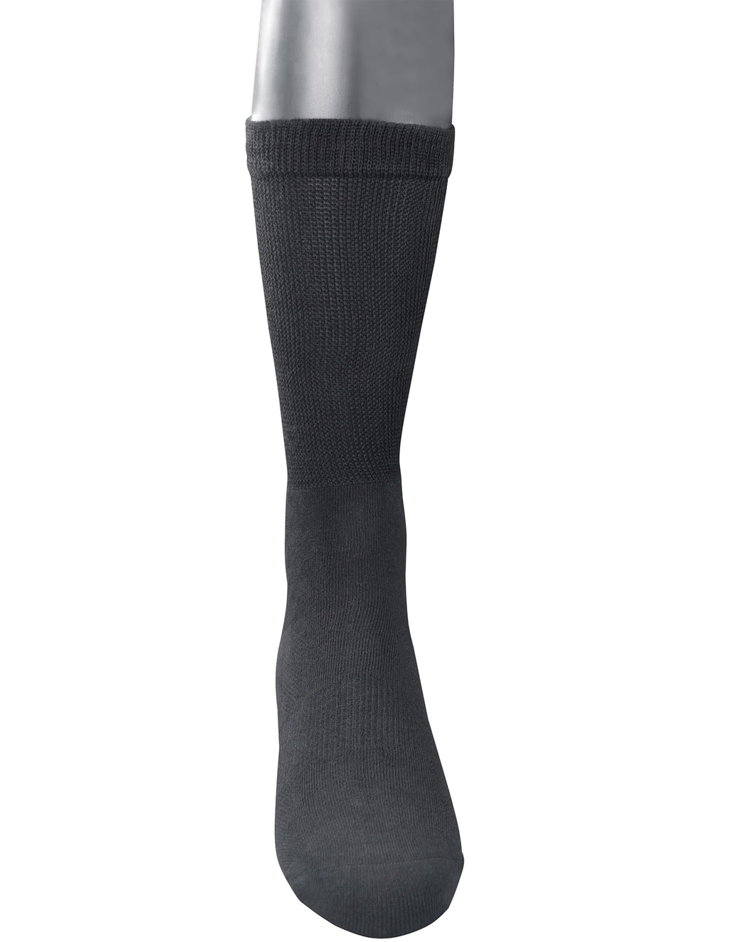 Men's 6 Pairs Bamboo Rayon Breathable Mid-Calf Socks with Arch Support T727