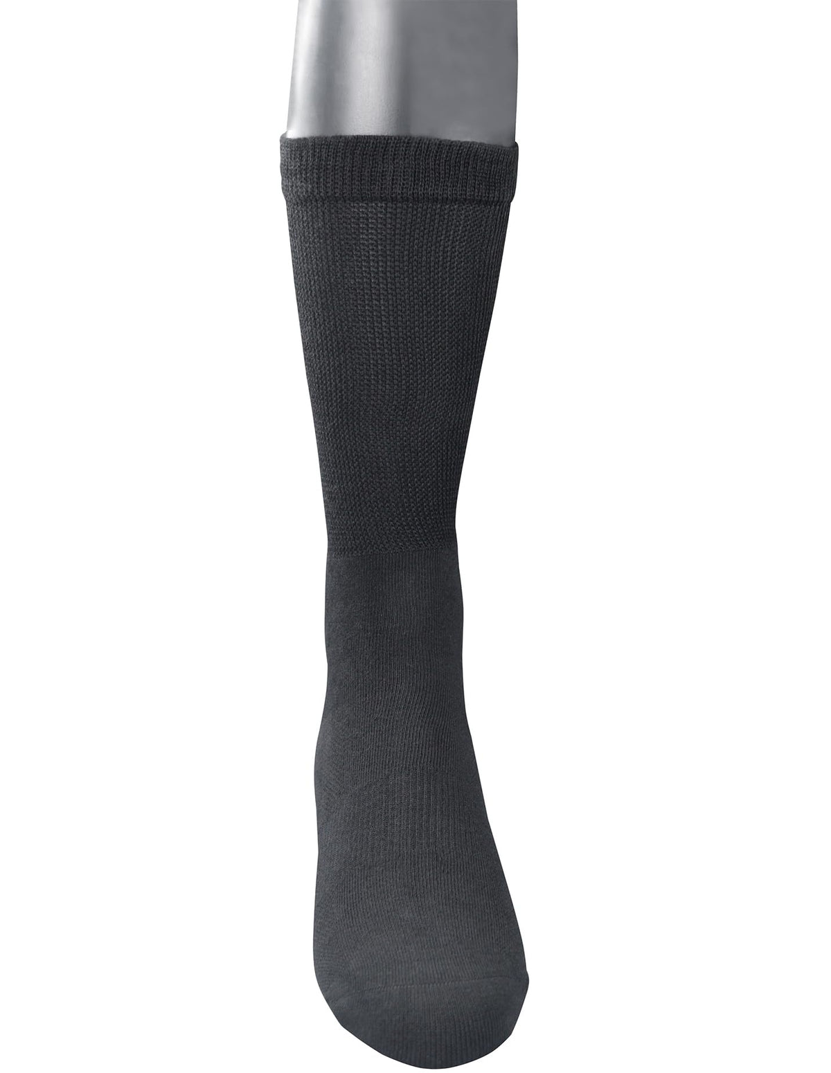 Men's 6 Pairs Bamboo Rayon Breathable Mid-Calf Socks with Arch Support T727