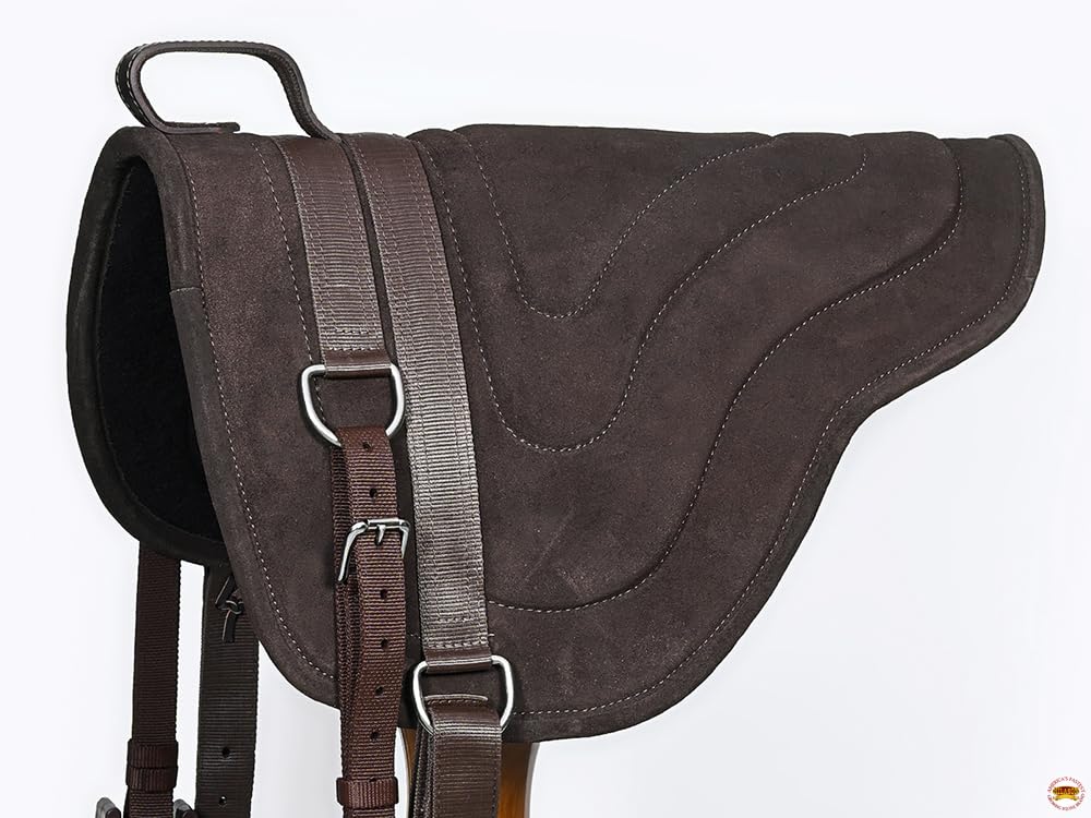 Brown Western Bareback Saddle Pad I307