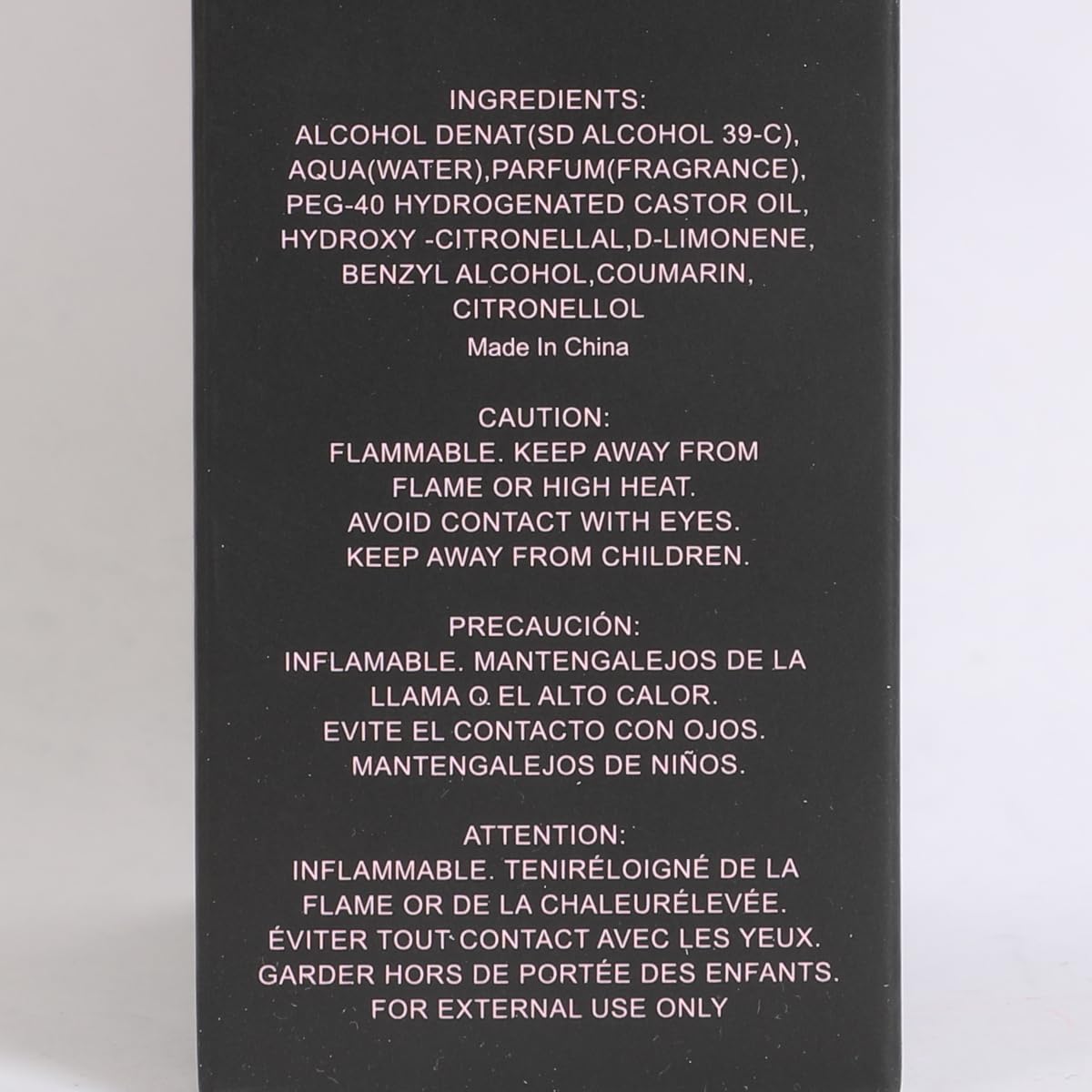 Eau de Toilette for Men with Ginger, Sage & Vetiver 100ml F3891