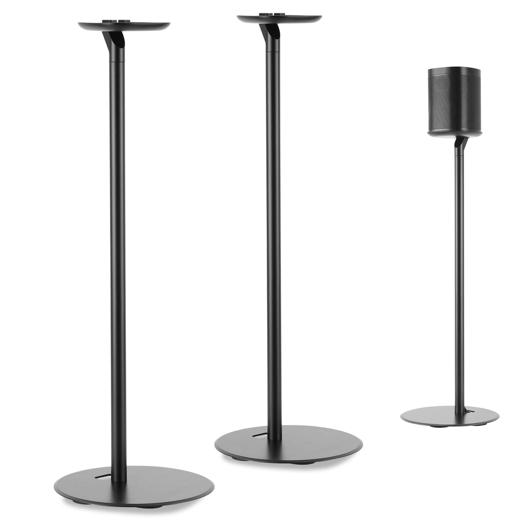 Black 2 Pack Speaker Stands W299064