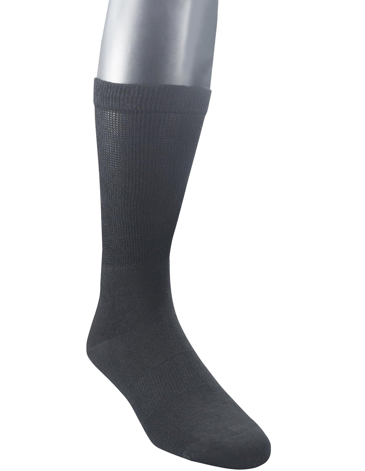 Men's 6 Pairs Bamboo Rayon Breathable Mid-Calf Socks with Arch Support T727
