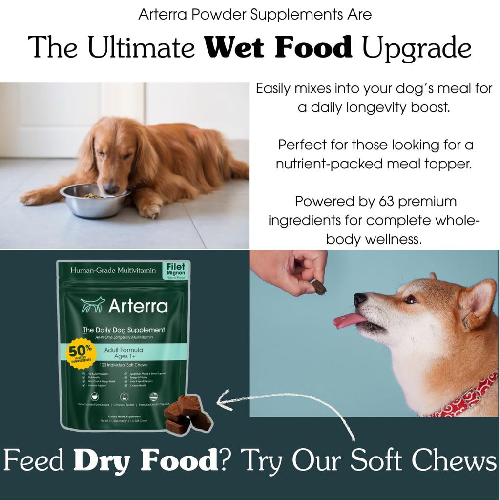 Senior Powder Dog Food Topper S331881