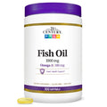 Fish Oil 1000mg Omega-3 Softgels 300 Count R83828