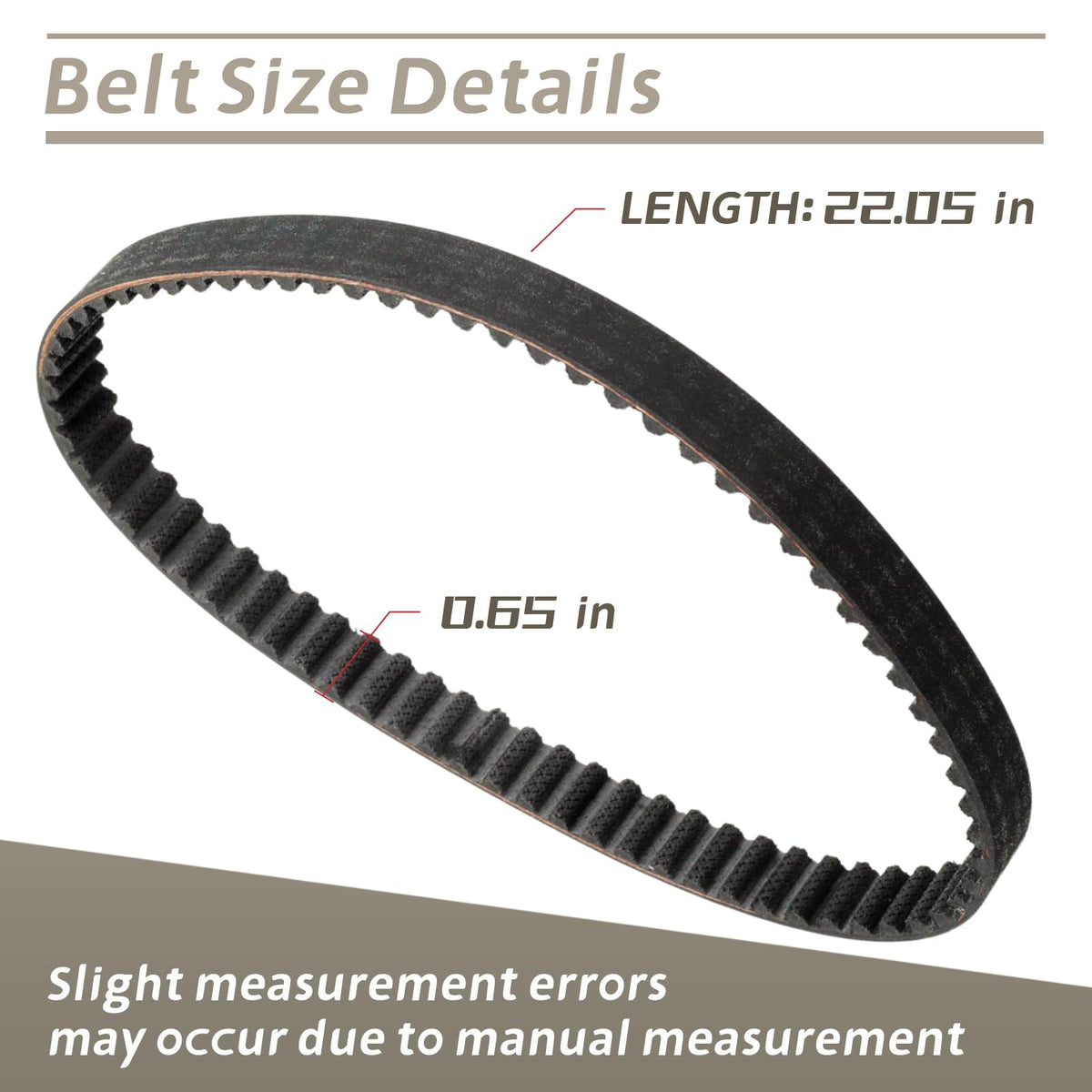 16mm Drive Belt Electric Dirt Bike Parts N73242