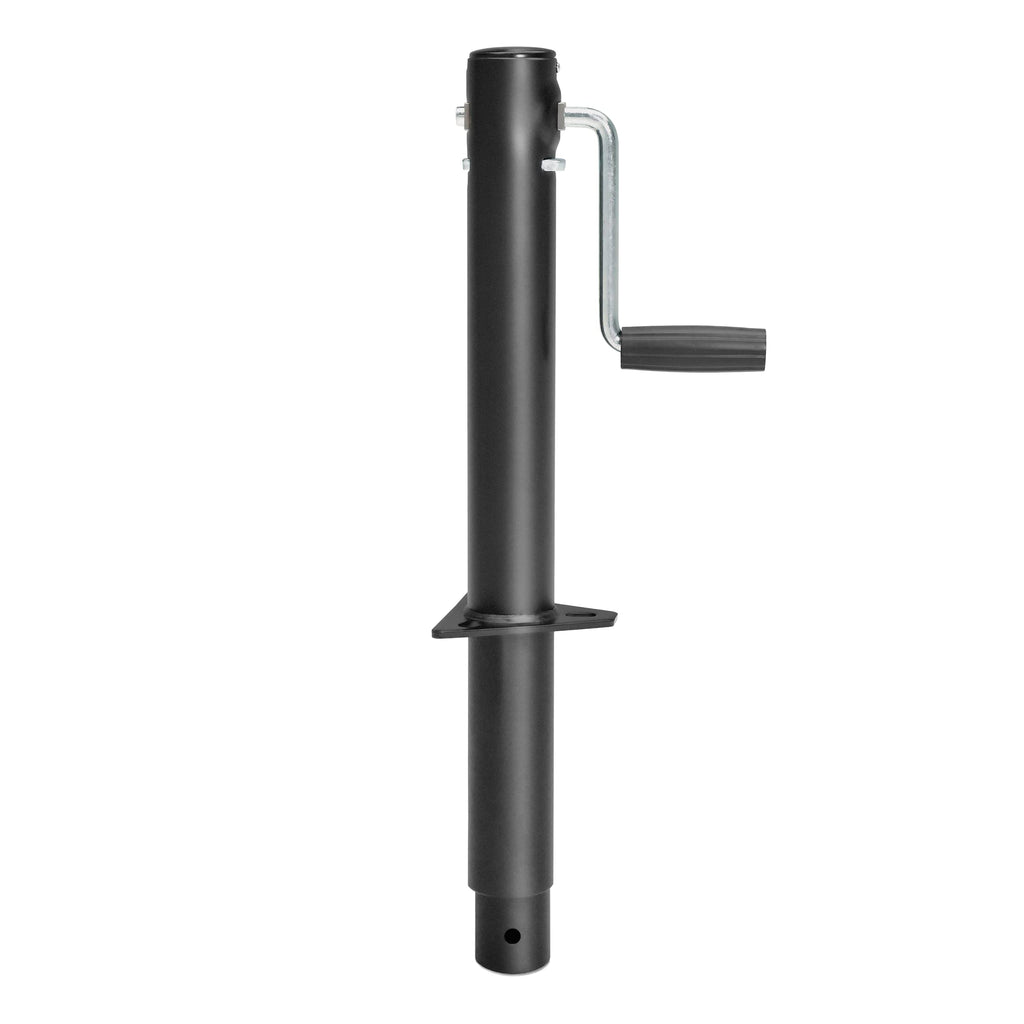 Black Side Wind Tongue Jack with Mounting Hardware B292