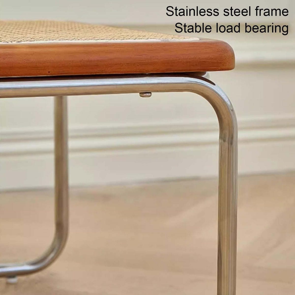 Mid Century Modern Coffee Table Set of 2 Square Metal Base M38613