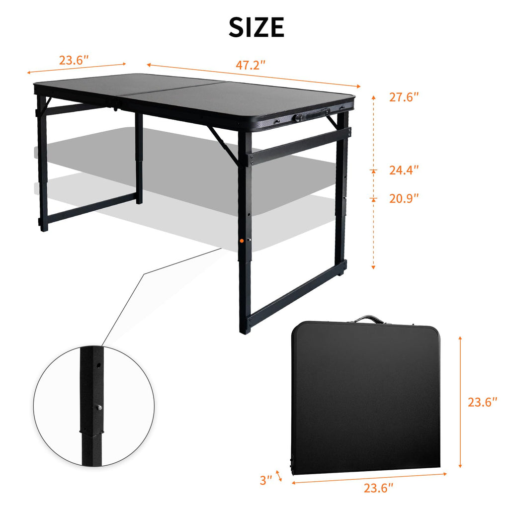 Folding Aluminum Camping Table L5353