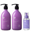 Curly Hair Shampoo and Conditioner Set with Biotin Hair Oil G9671