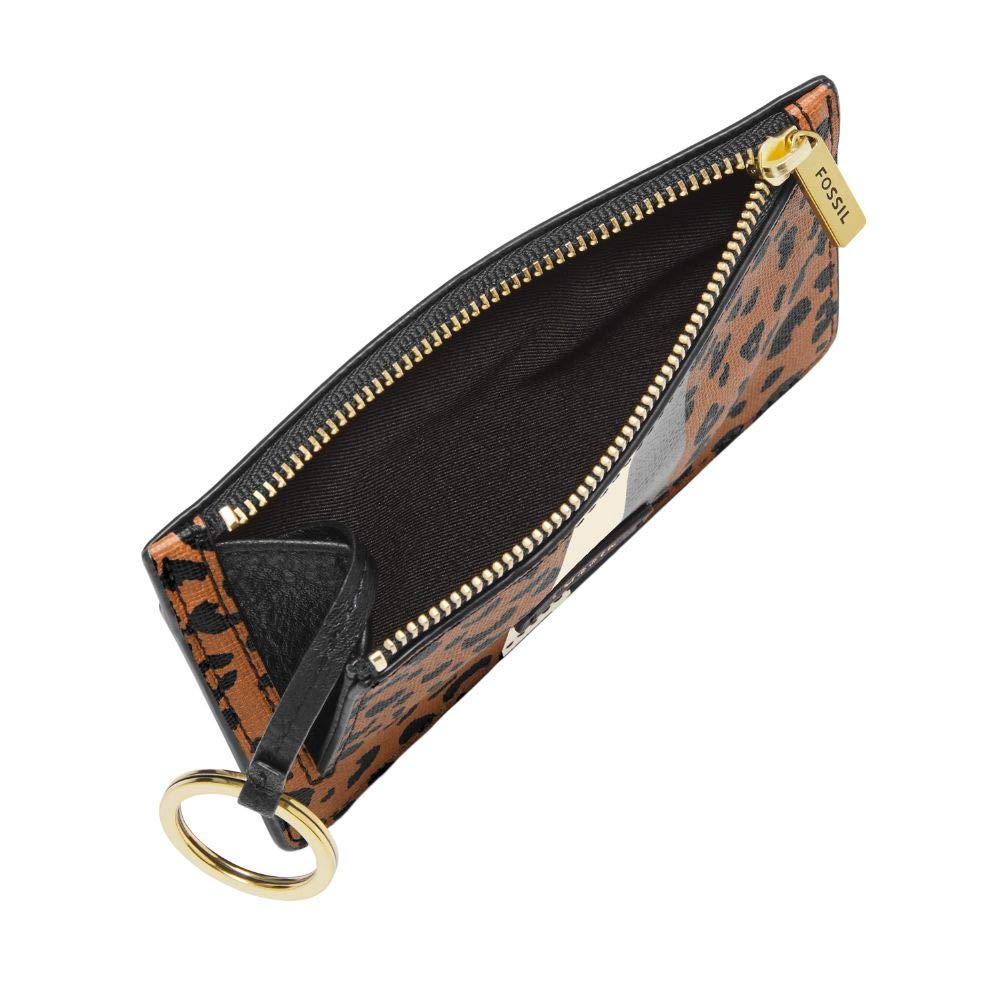 Brown Leather Small Crossbody Handbag E2183