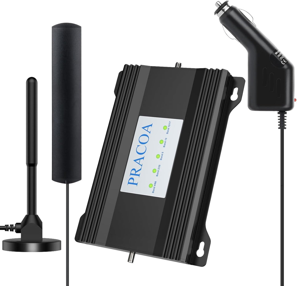 Cell Phone Signal Booster for Car RV SUV 5G 4G LTE J9393