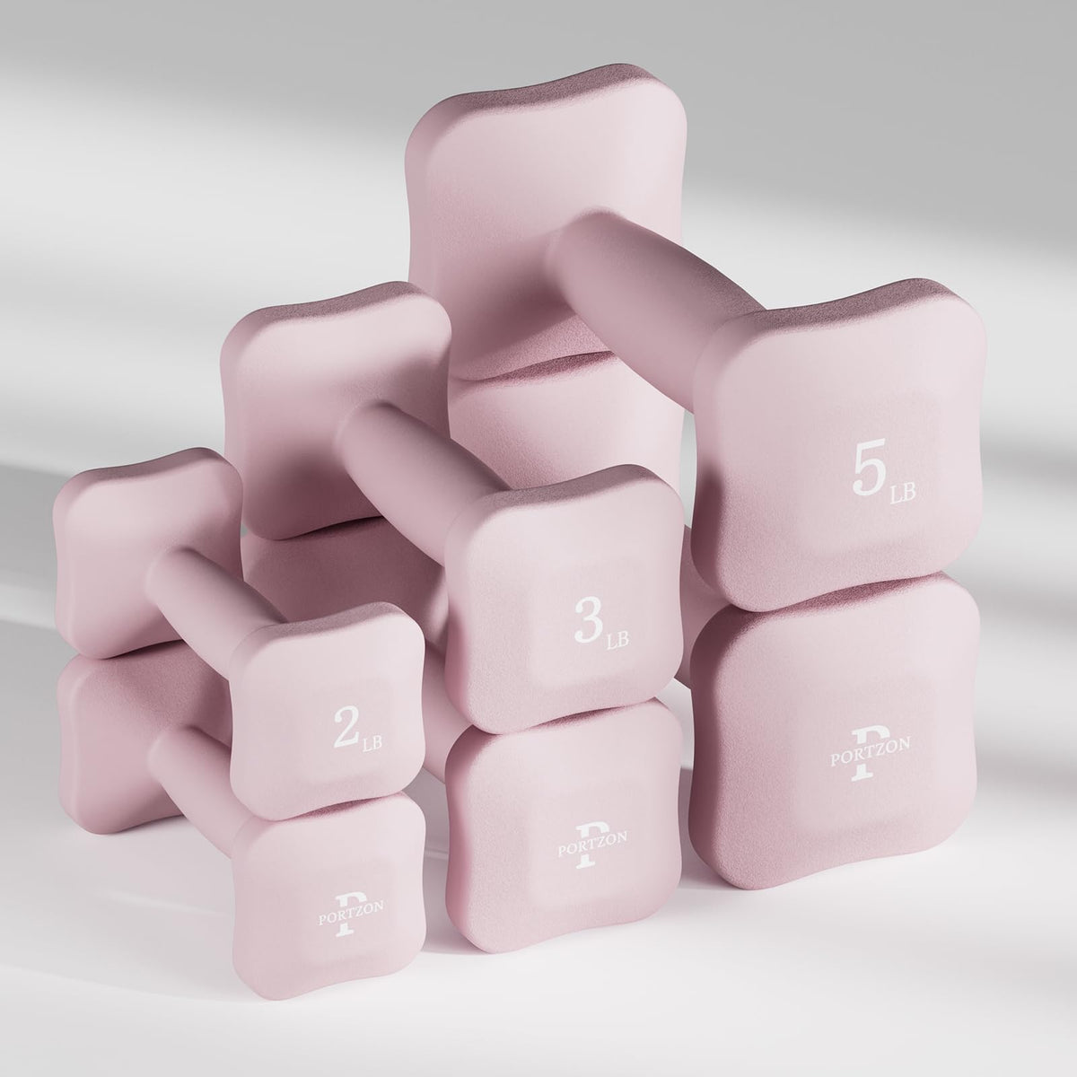 Neoprene-Coated Dumbbells Set of Two F6356