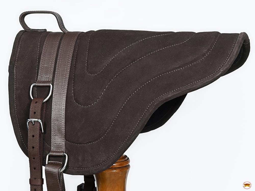 Brown Western Bareback Saddle Pad I307