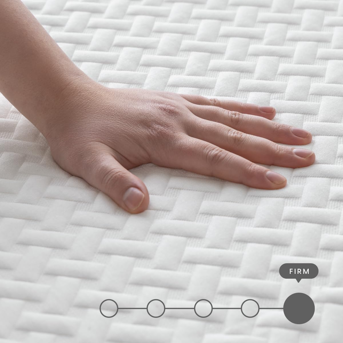 10-Inch Firm Memory Foam Twin Size Mattress S666