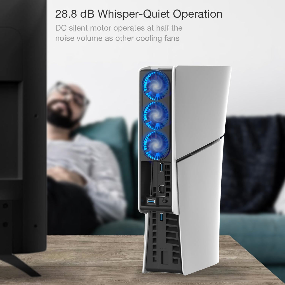 Cooling Fan with LED Light H138